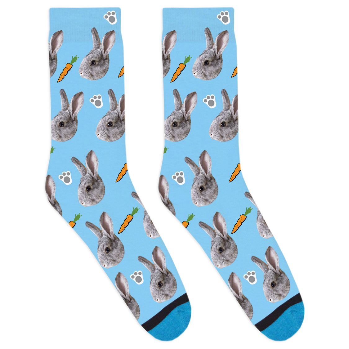 Custom Bunny Socks