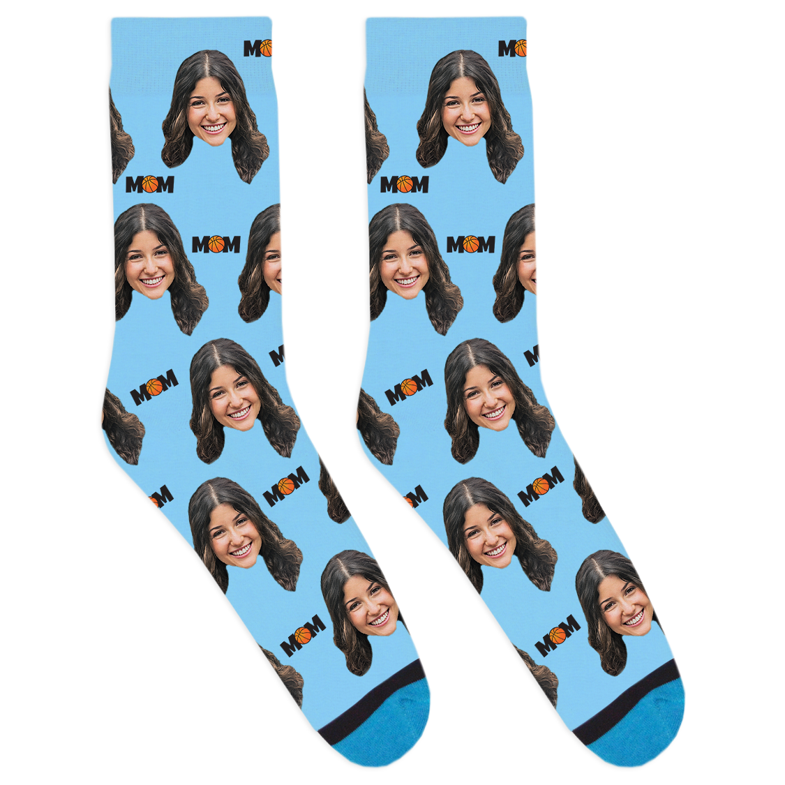 Custom Basketball Mom Socks