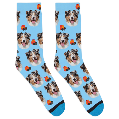 Custom Coal Socks