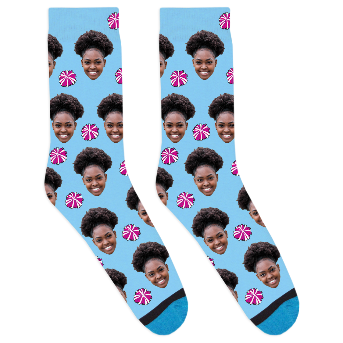 Custom Pom Pom Socks