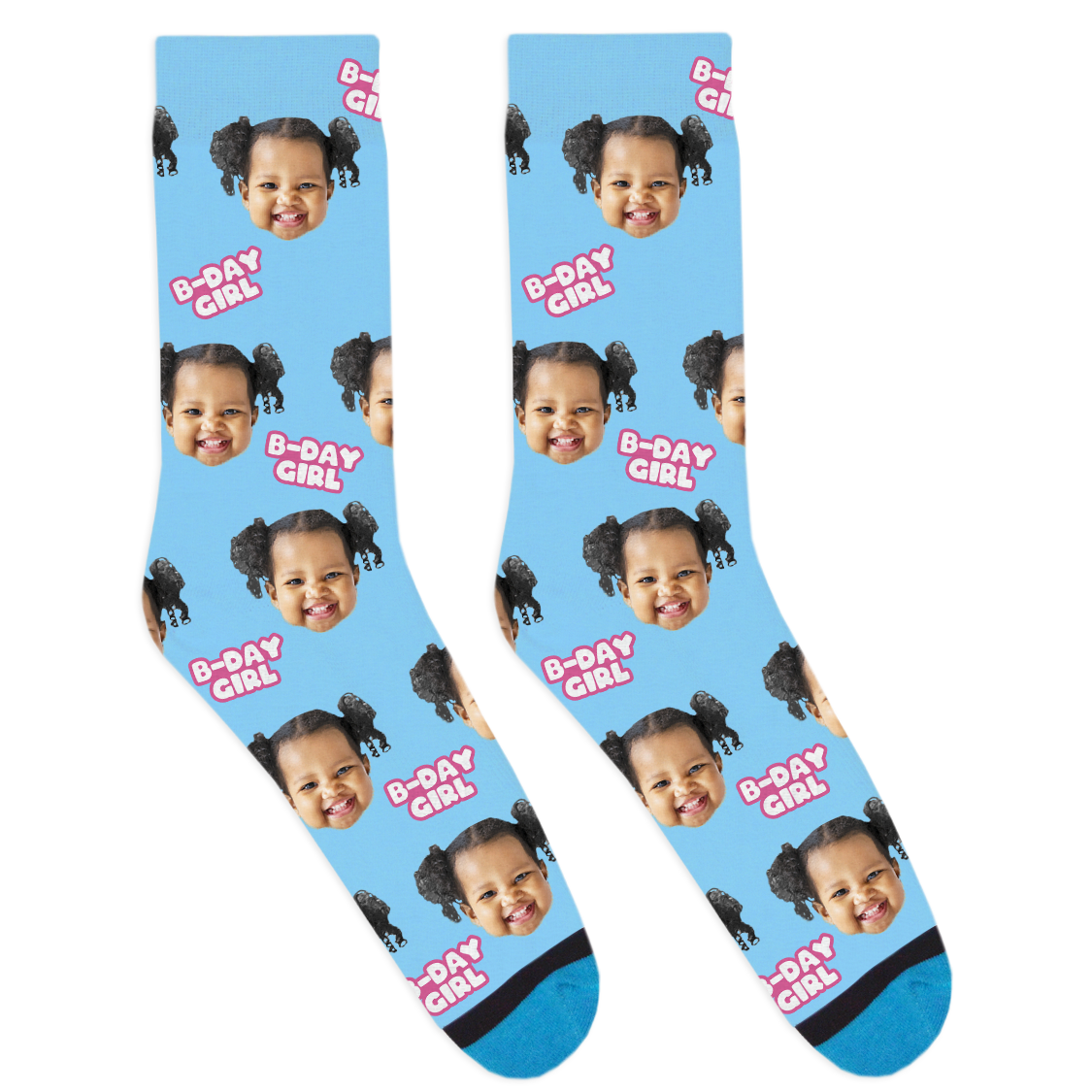 Custom Birthday Girl Socks