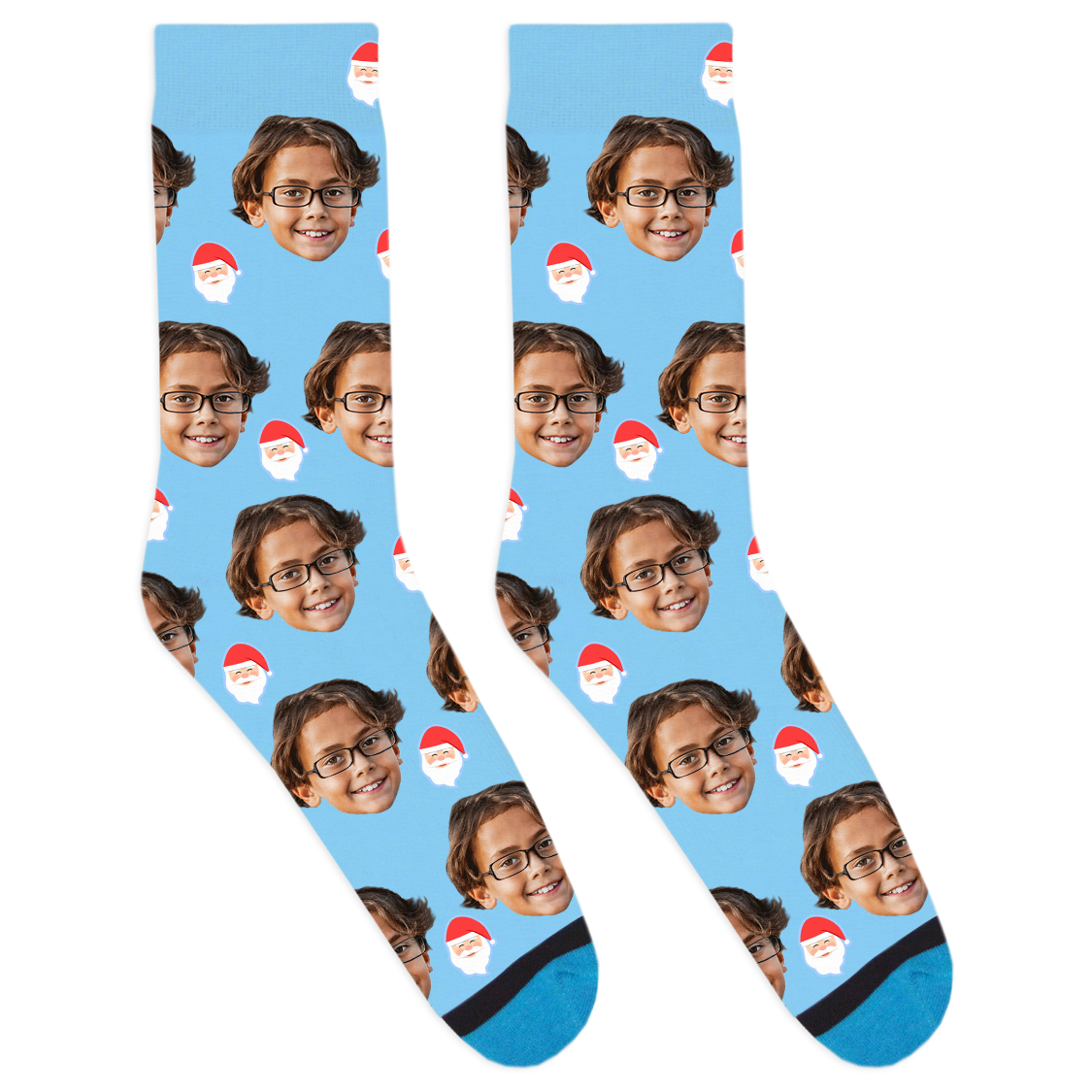 Custom Santa Claus Socks