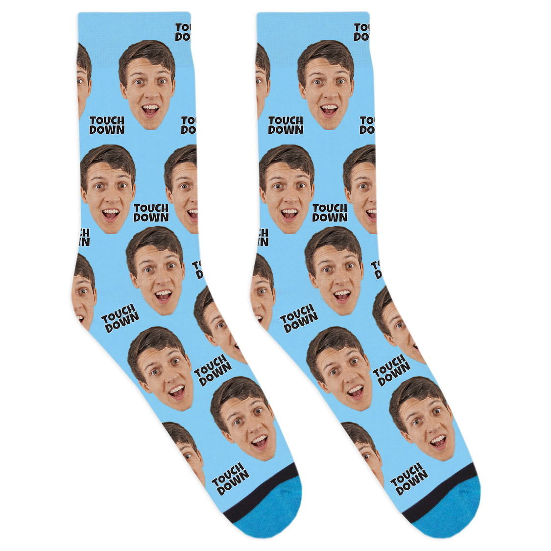 Custom Touchdown Socks