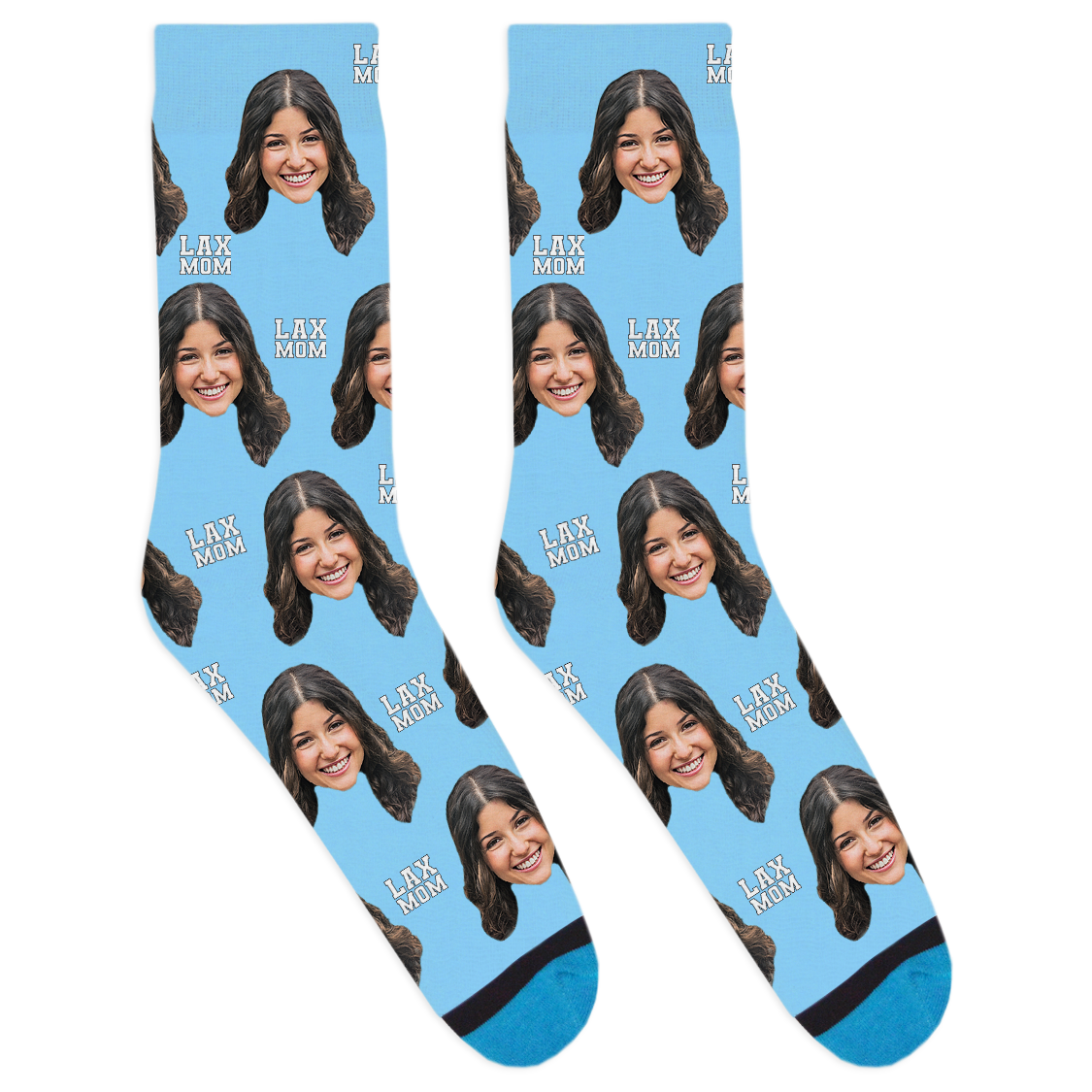 Custom Lacrosse Mom Socks