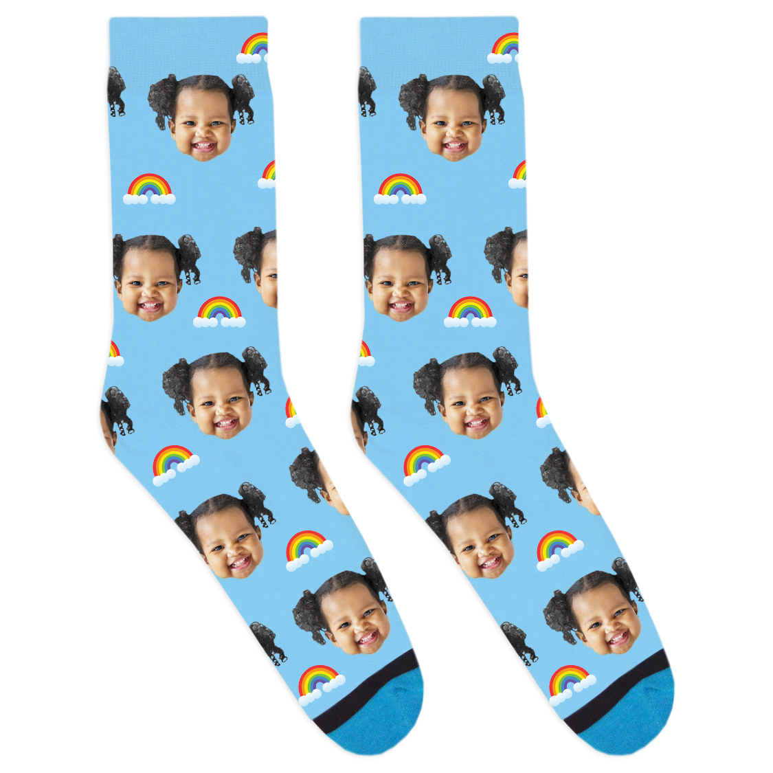 Custom Rainbow Socks