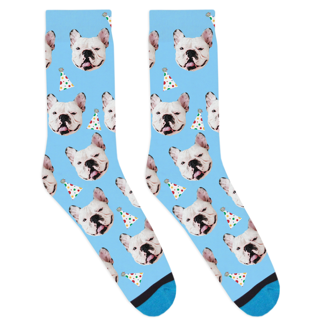 Custom Party Hat Socks