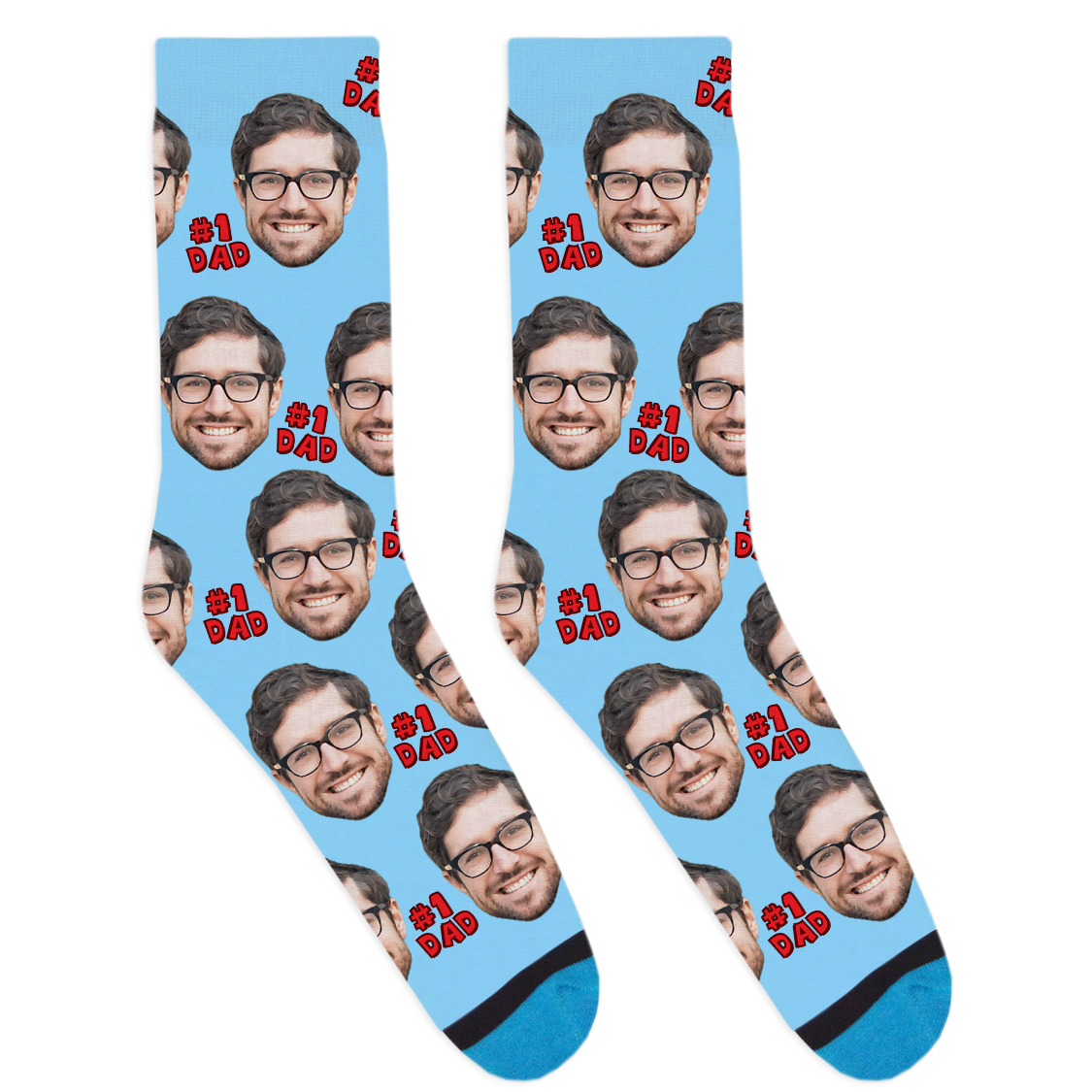 Custom #1 Dad Socks