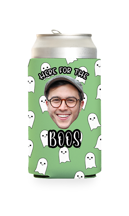 Custom Here for the Boos Can Cooler