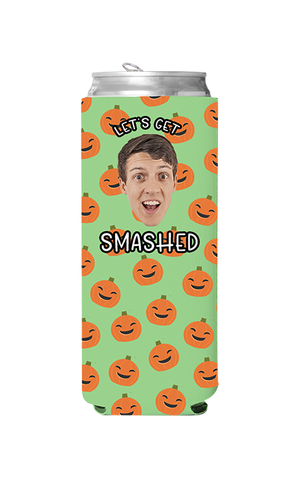 Custom Let's Get Smashed Can Cooler