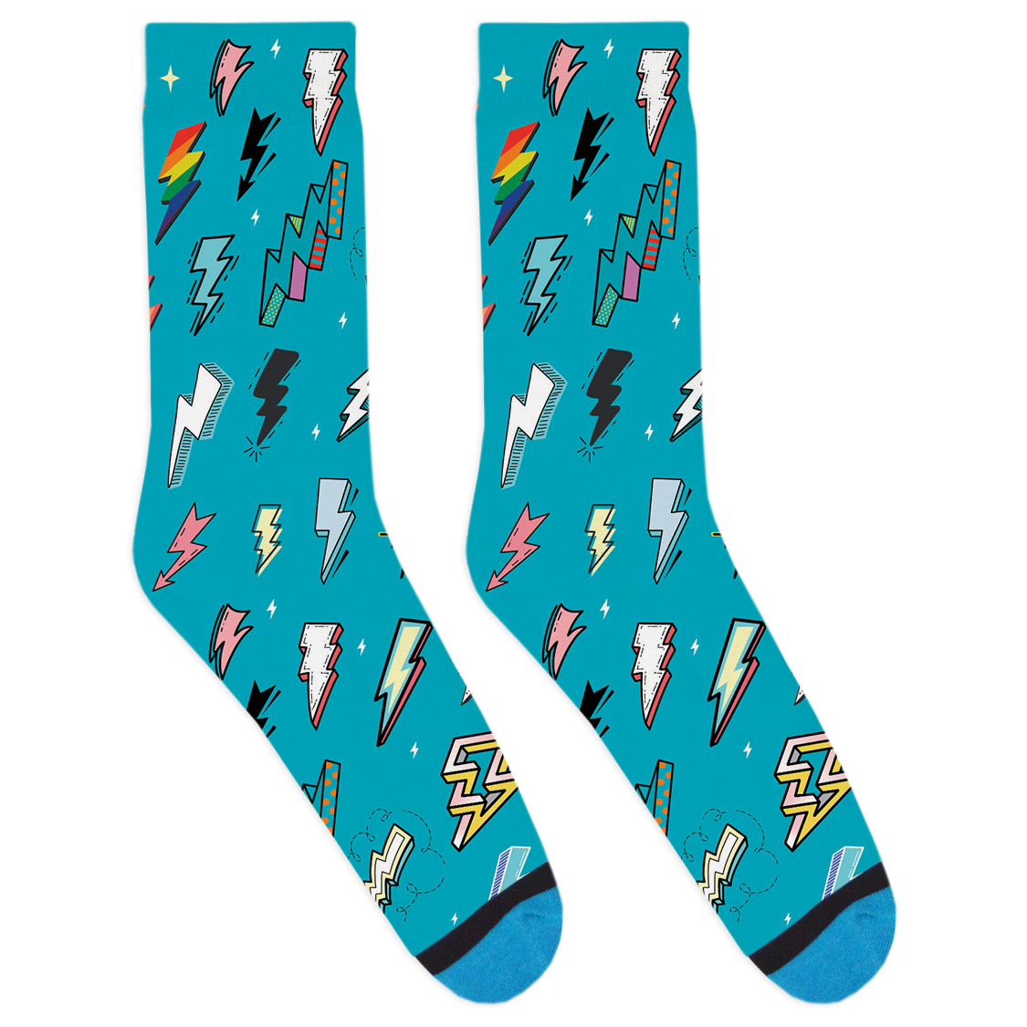 Lightning Socks