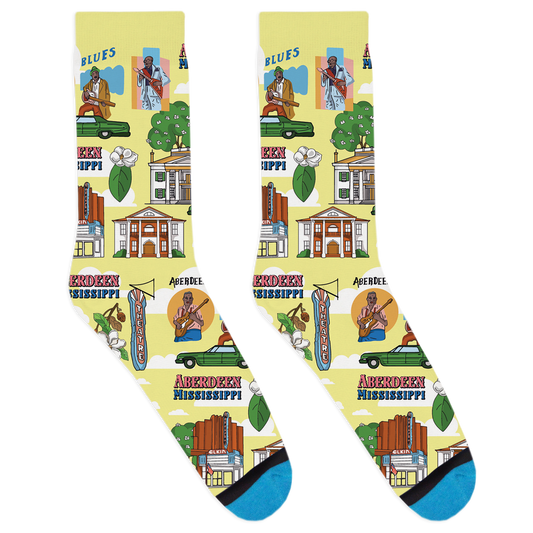 Local Landmarks - Aberdeen Socks
