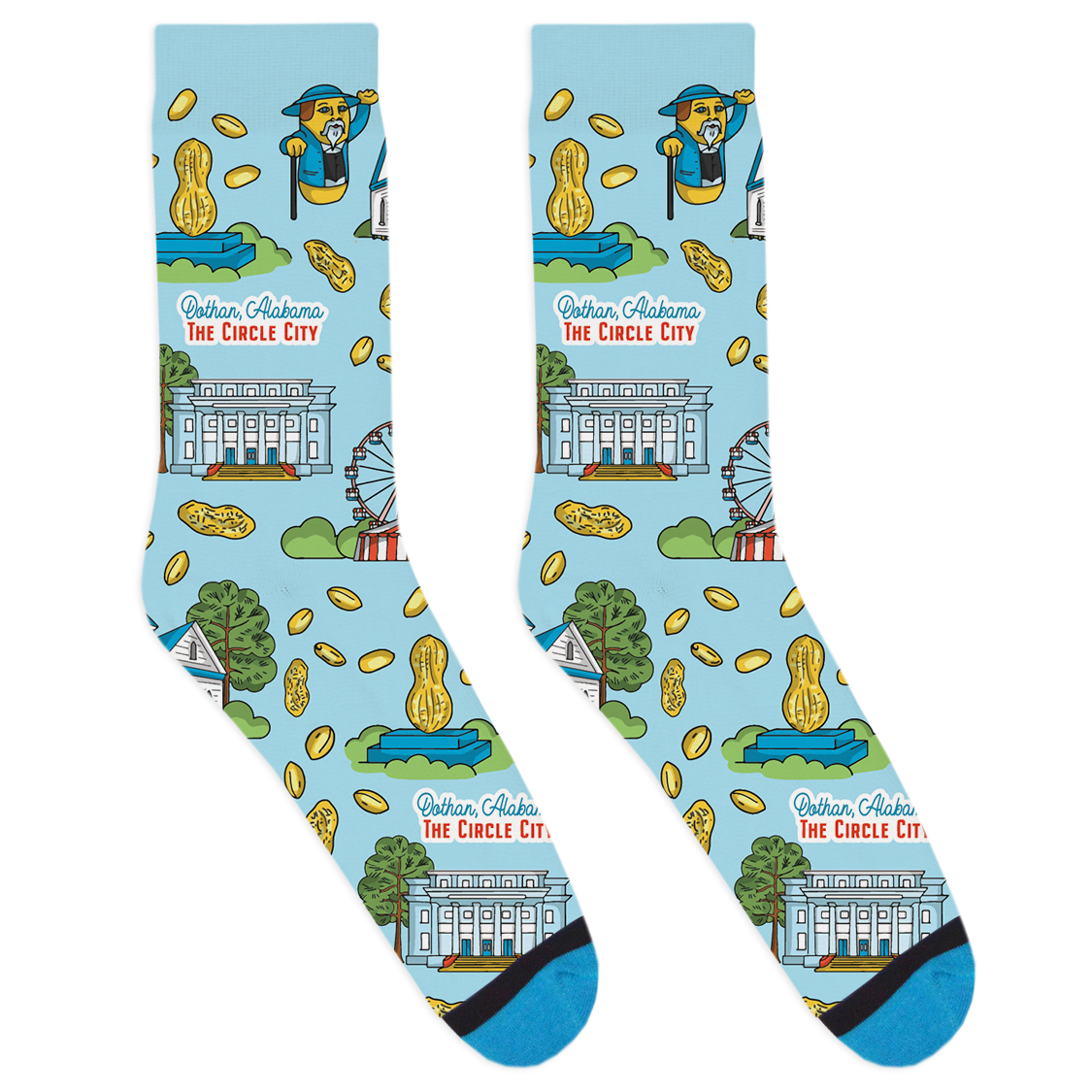 Local Landmarks - Dothan Socks