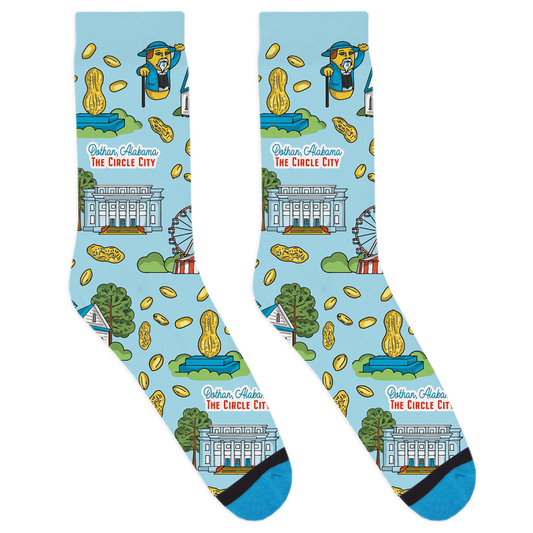 Local Landmarks - Dothan Socks