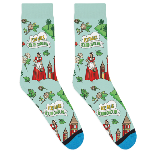 Local Landmarks - Fort Mills Socks
