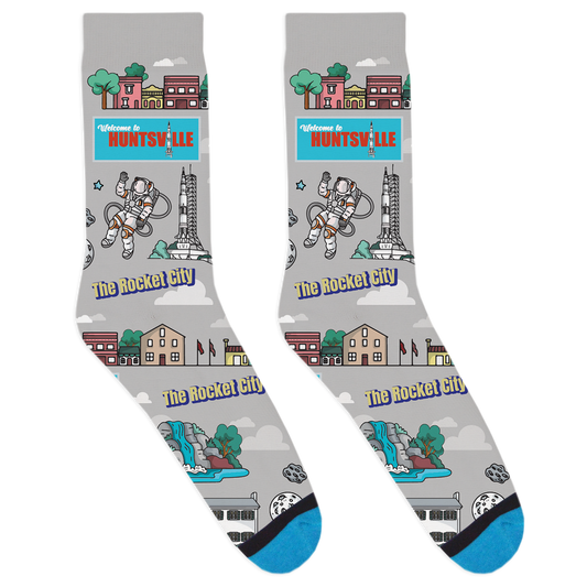 Local Landmarks - Huntsville Socks
