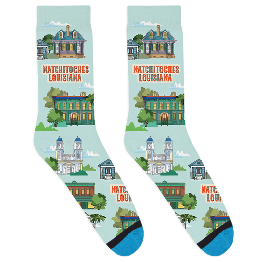 Local Landmarks - Natchitoches Socks