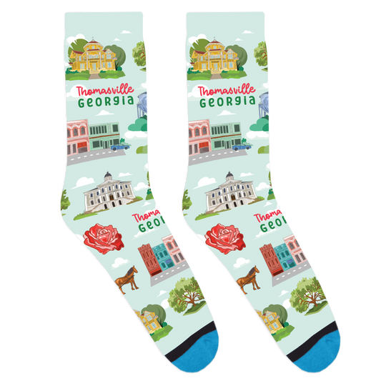Local Landmarks - Thomasville Socks