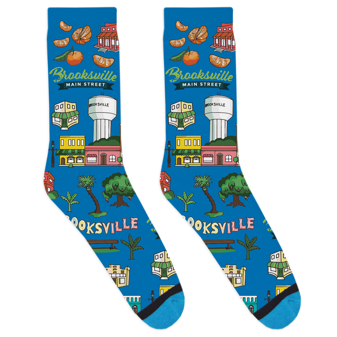 Main Street Brooksville Socks