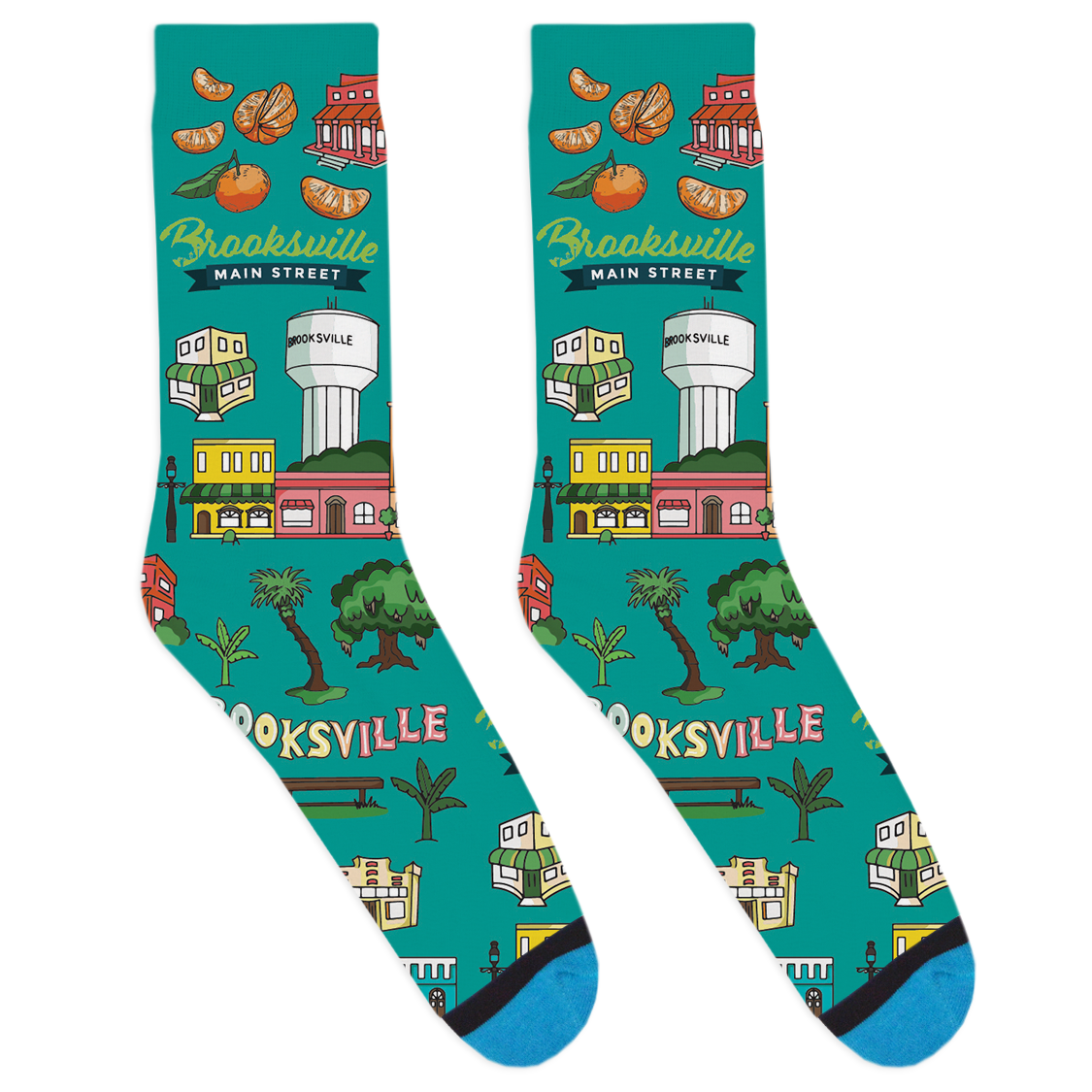 Main Street Brooksville Socks