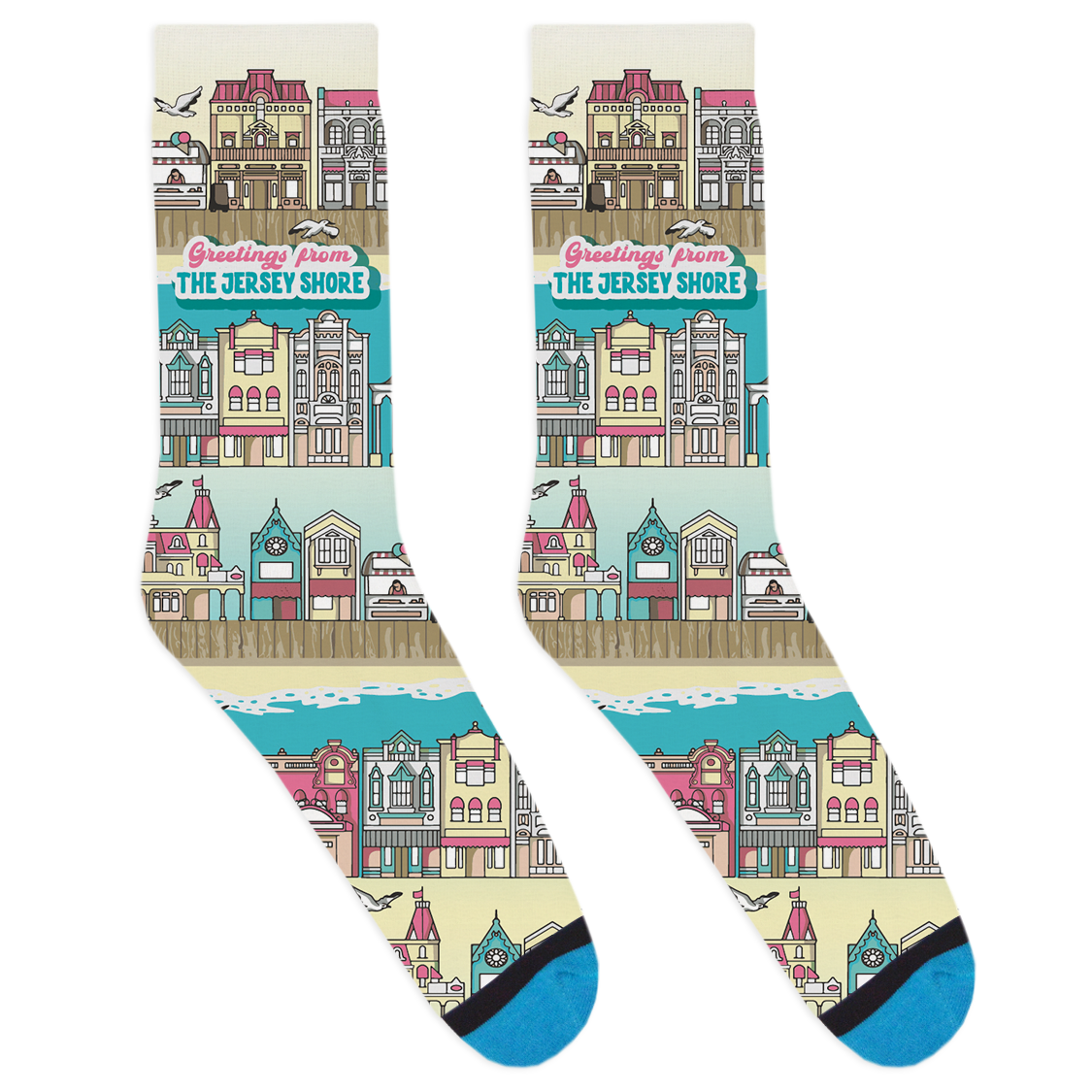 Main Street - Jersey Shore Socks