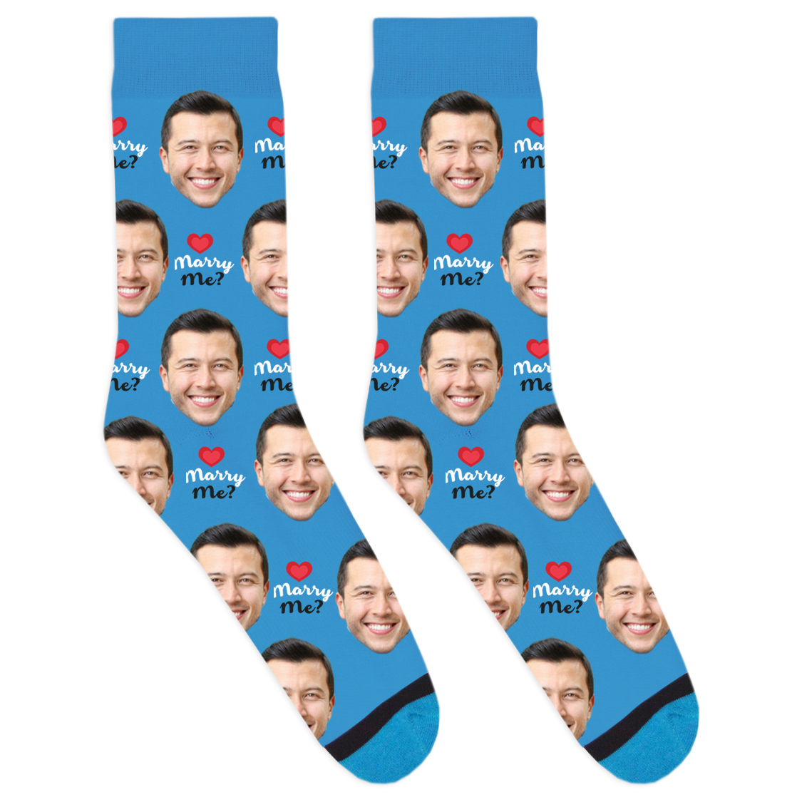 Custom Marry Me Socks