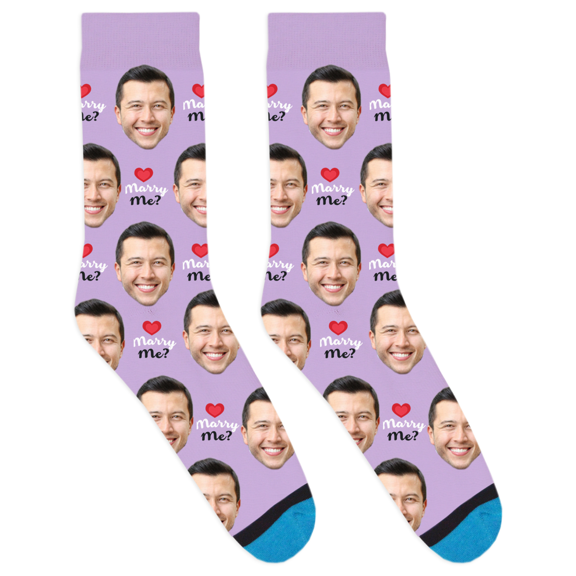 Custom Marry Me Socks