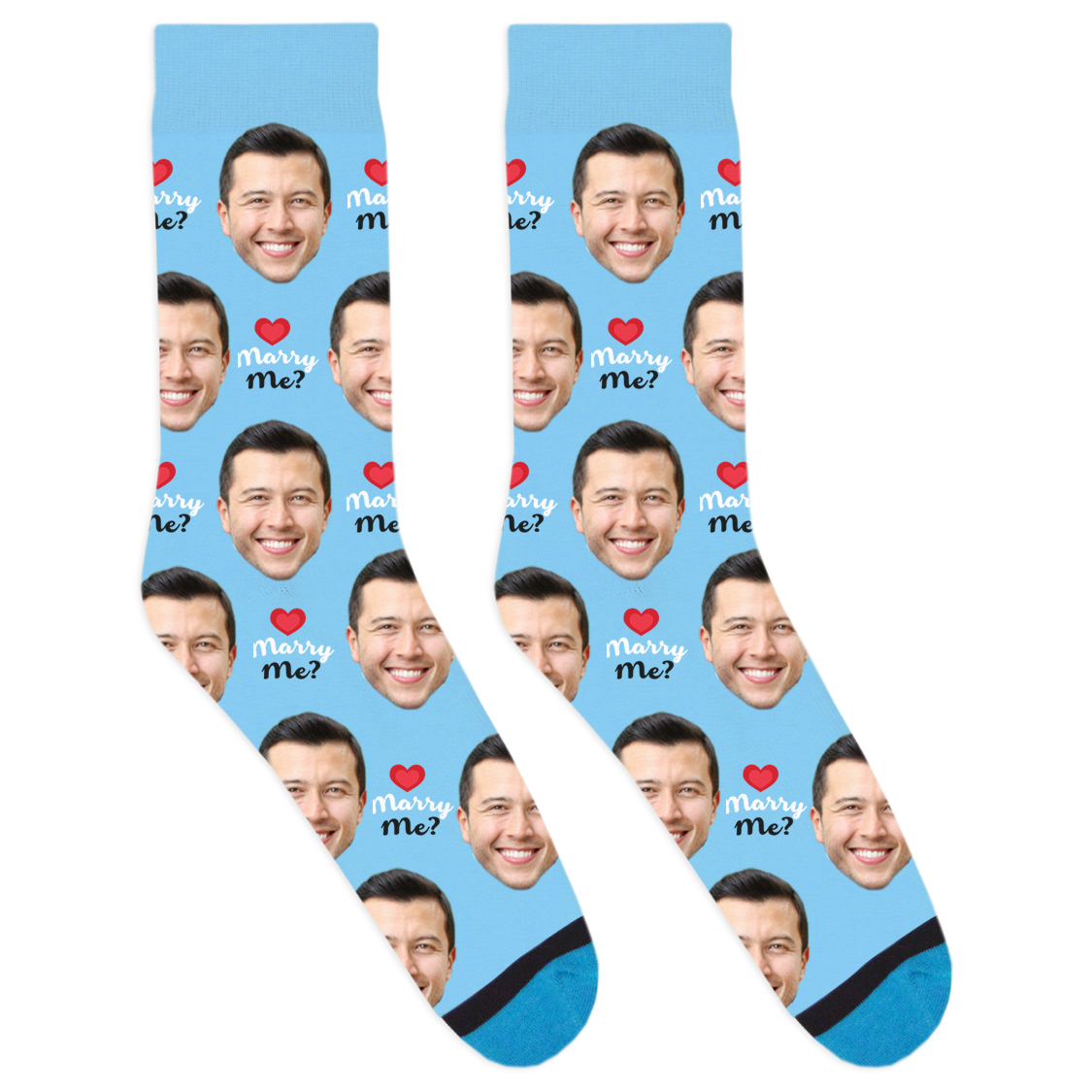 Custom Marry Me Socks