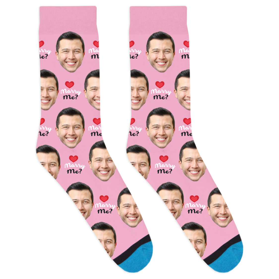 Custom Marry Me Socks