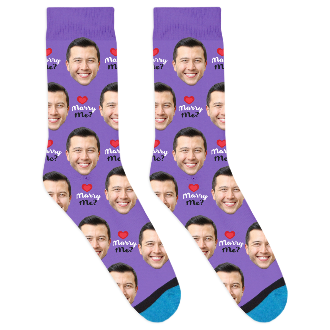 Custom Marry Me Socks
