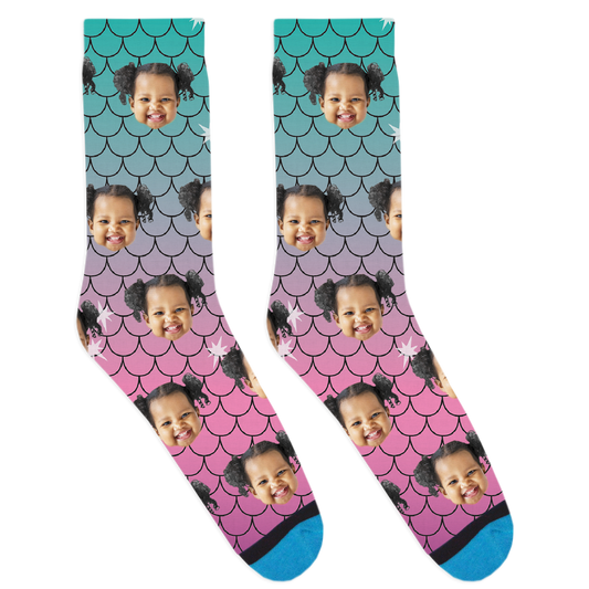 Custom Mermaid Socks