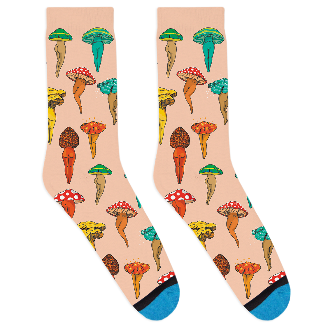 Mushroom Ladies Socks