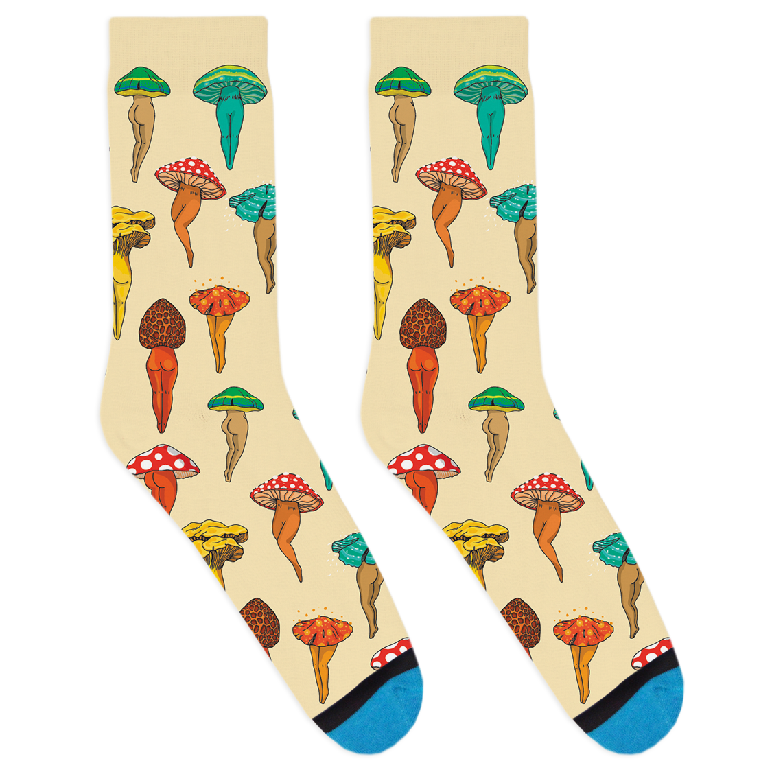 Mushroom Ladies Socks