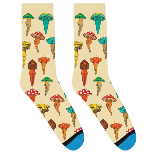 Mushroom Ladies Socks