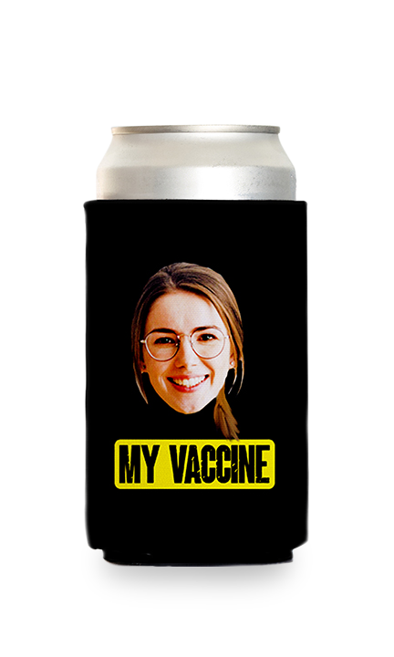 Custom My Vaccine Can Cooler