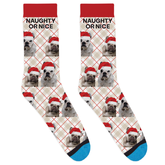 Naughty or Nice - Walter and Charlotte Socks