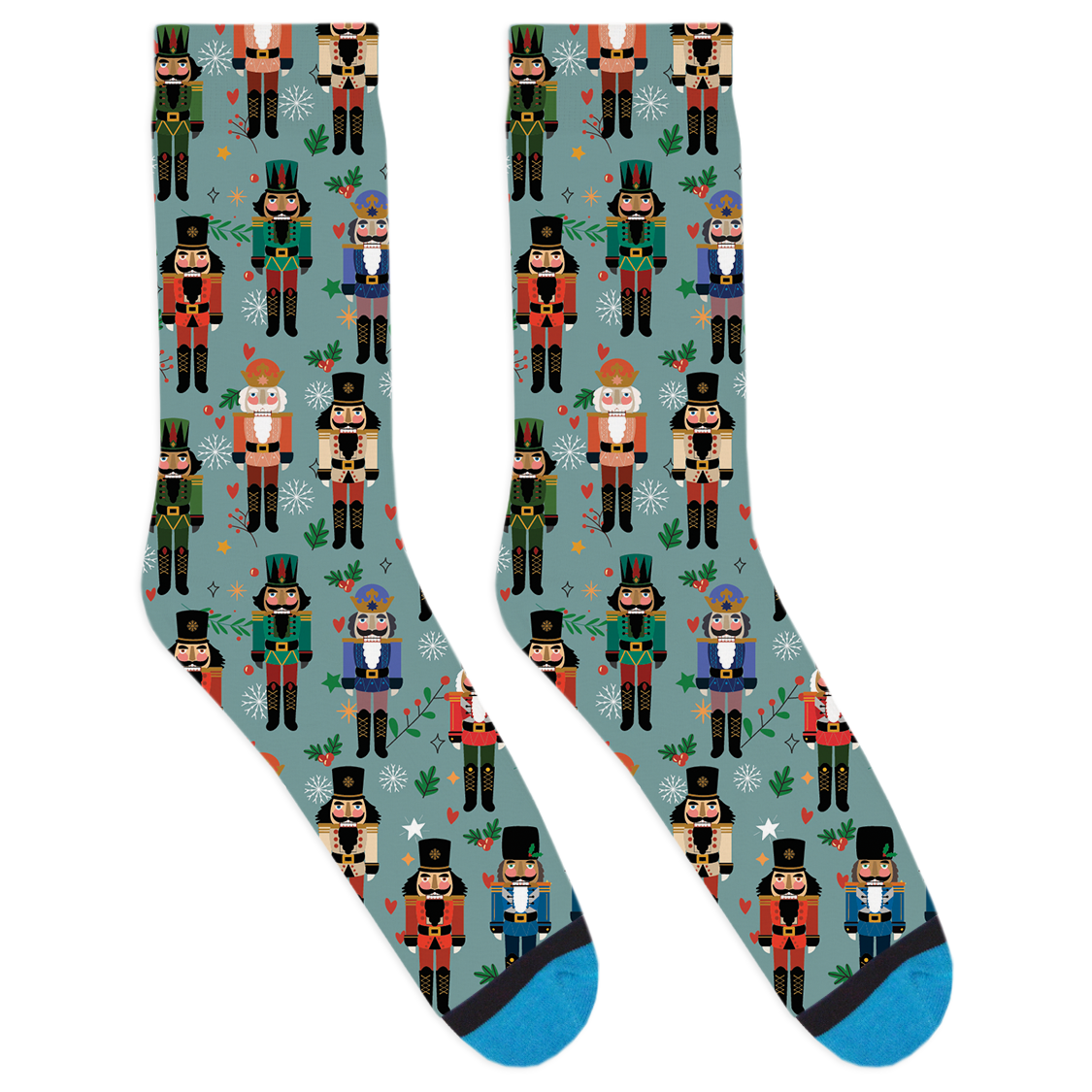 Nutcrackers Scattered Socks