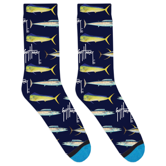 Guy Harvey Offshore Species Socks