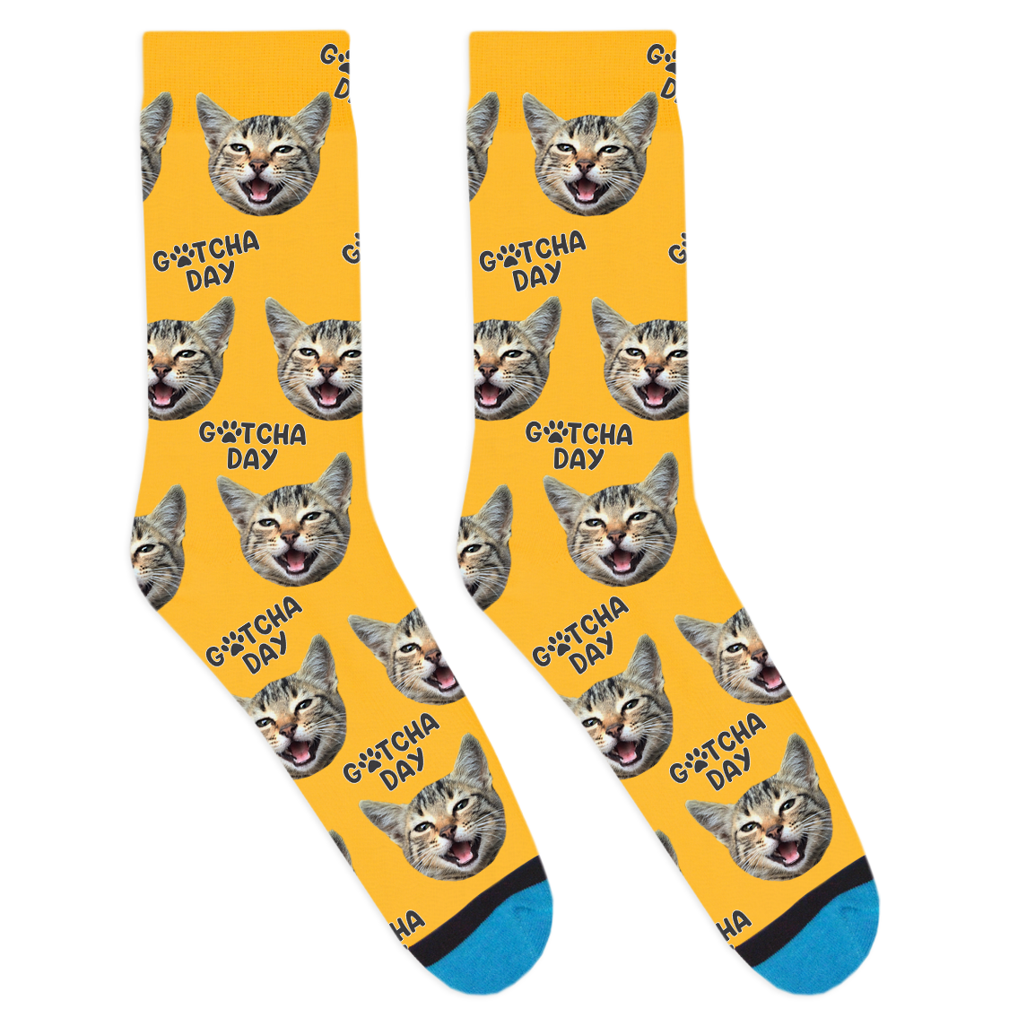 Custom Gotcha Day Socks