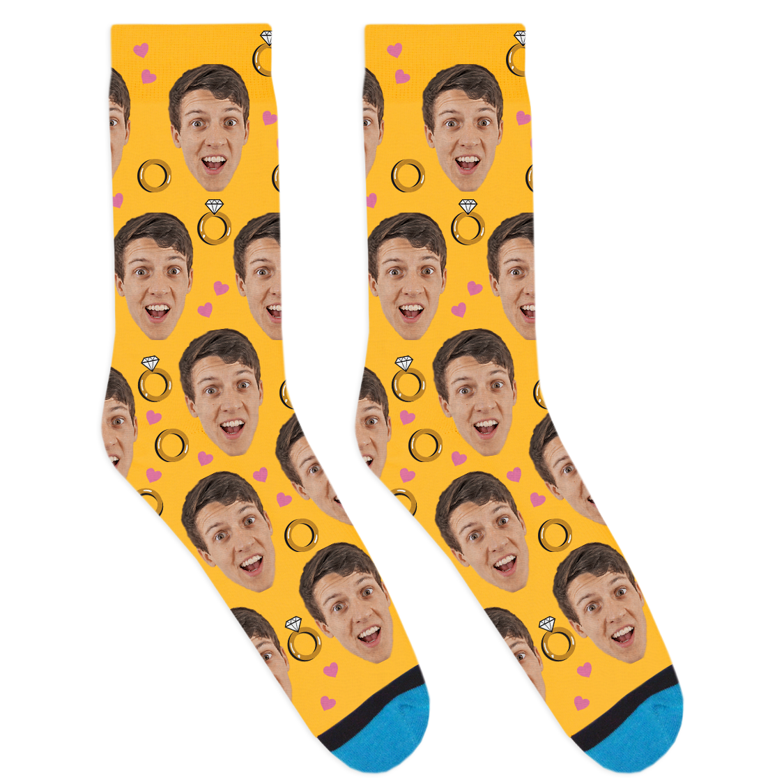 Custom Wedding Socks