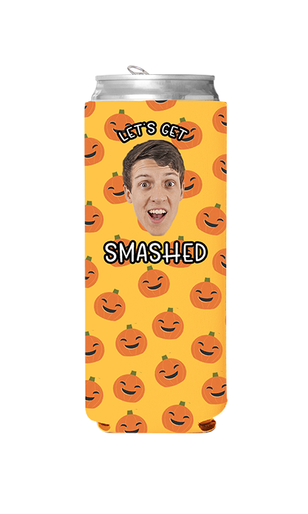 Custom Let's Get Smashed Can Cooler