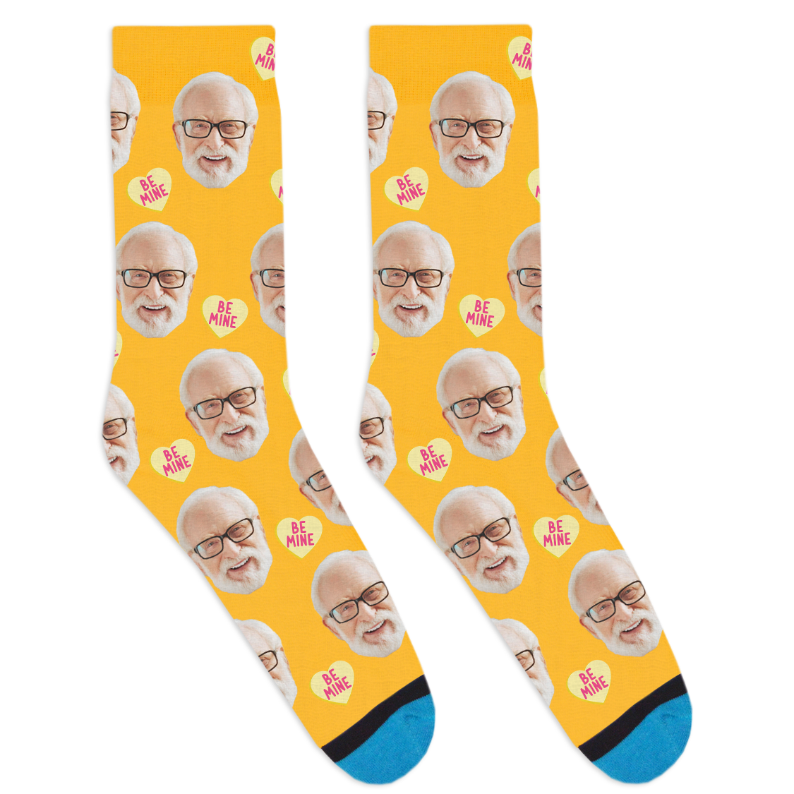 Custom Be Mine Socks
