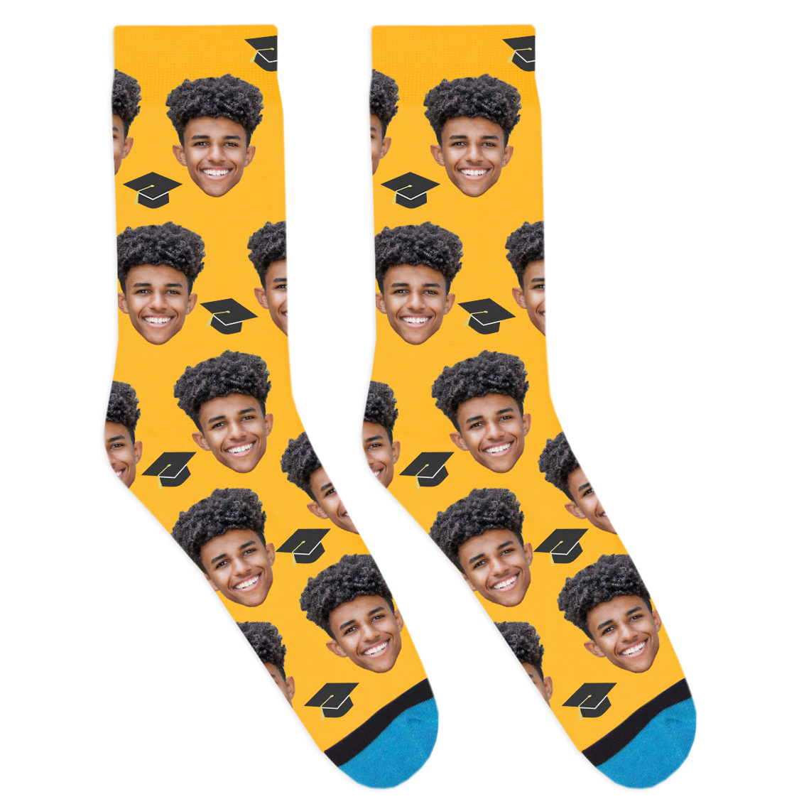 Custom Graduation Hat Socks
