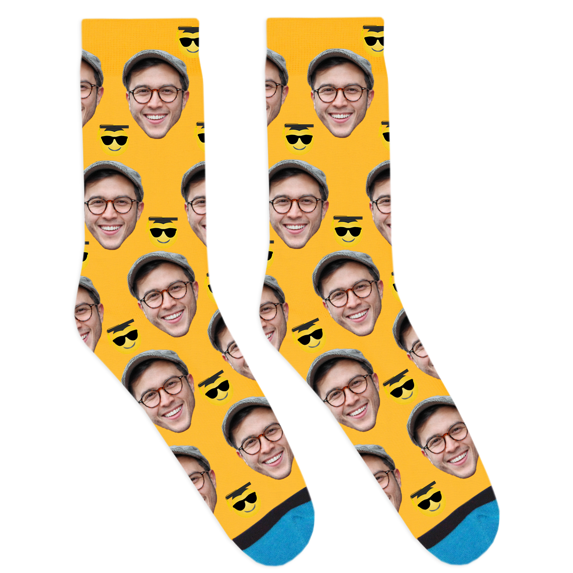 Custom Graduation Emoji Socks