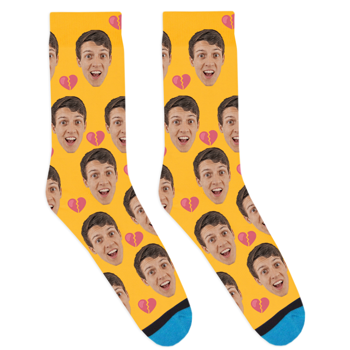 Custom Heart Break Socks