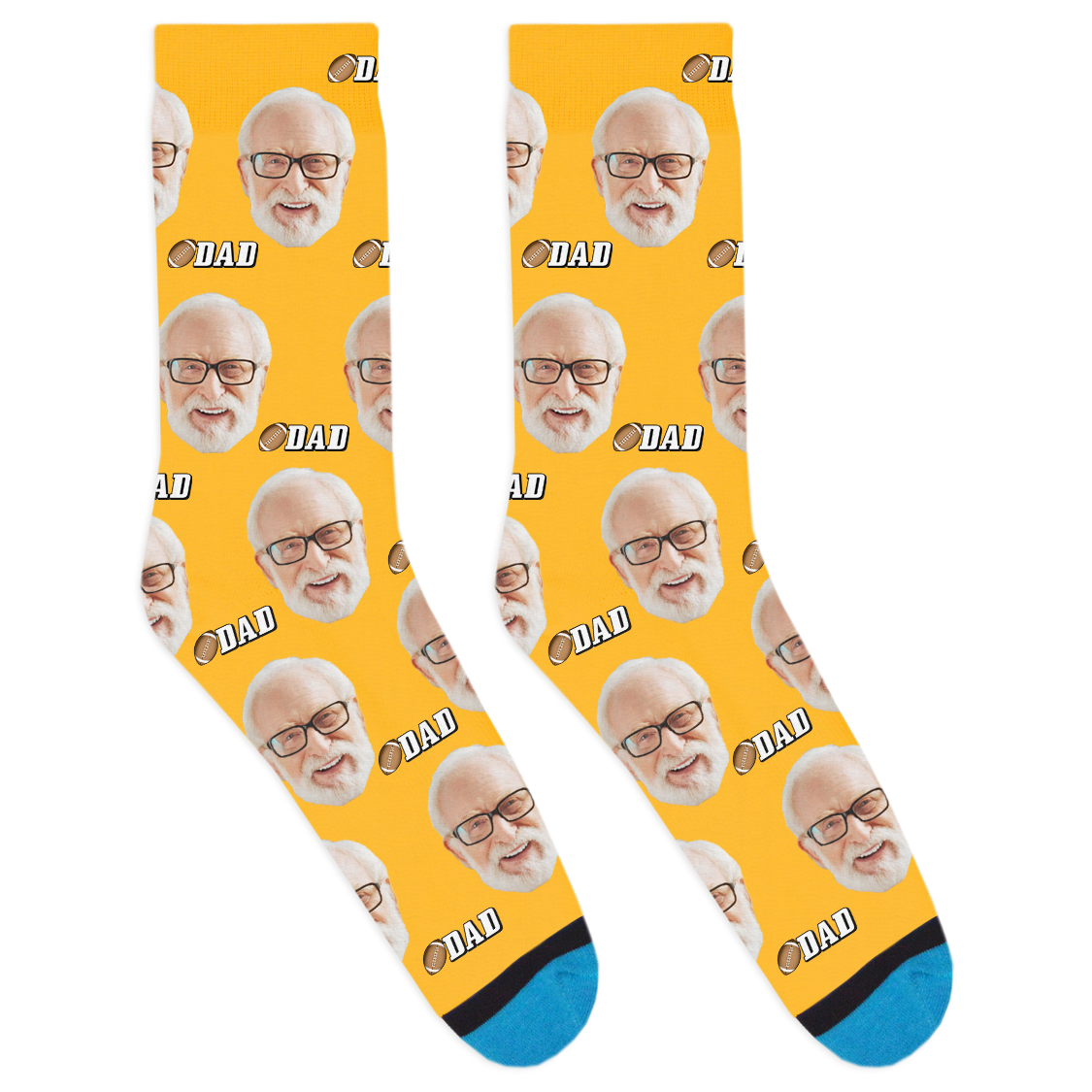 Custom Football Dad Socks