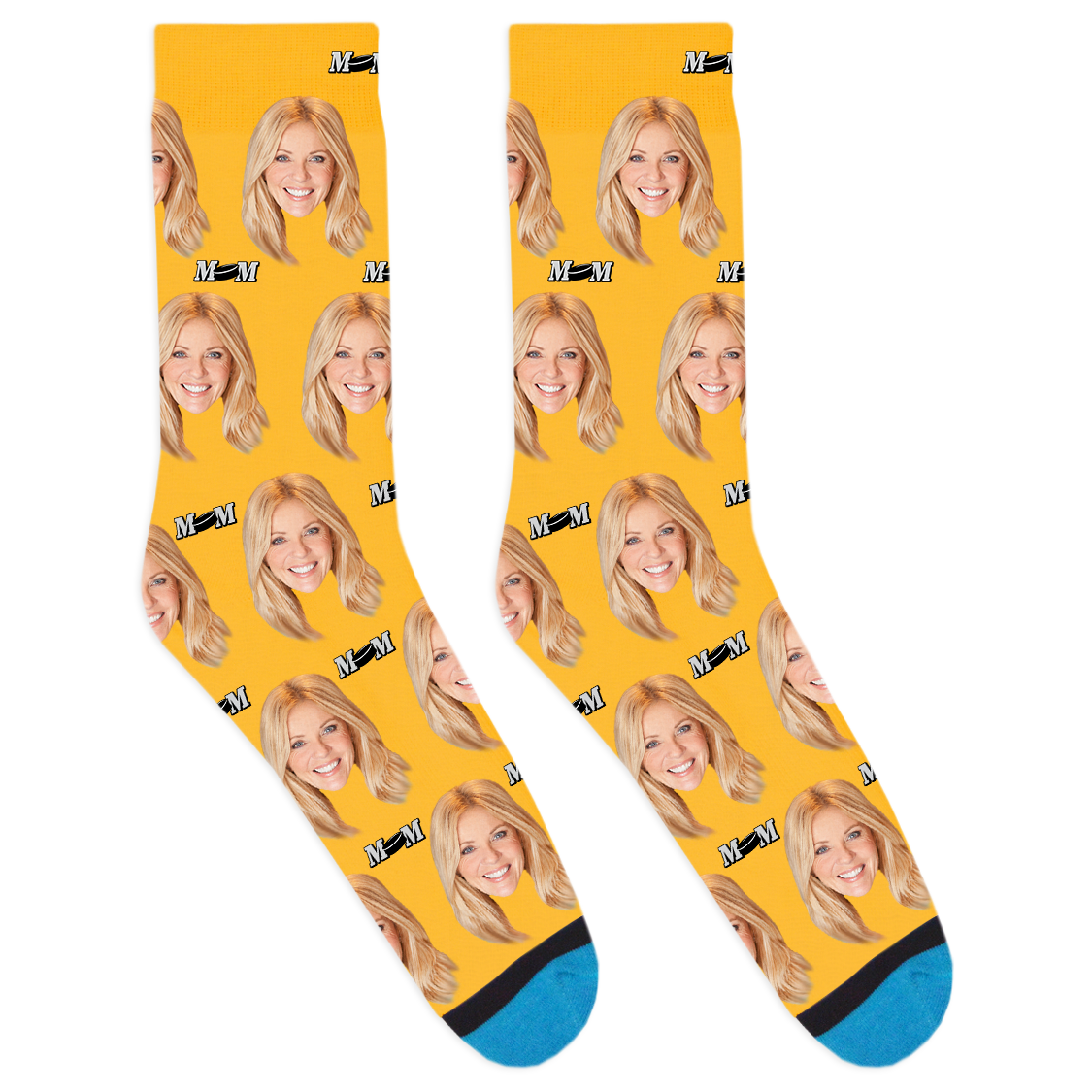 Custom Hockey Mom Socks