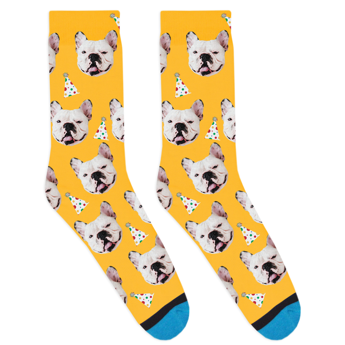 Custom Party Hat Socks