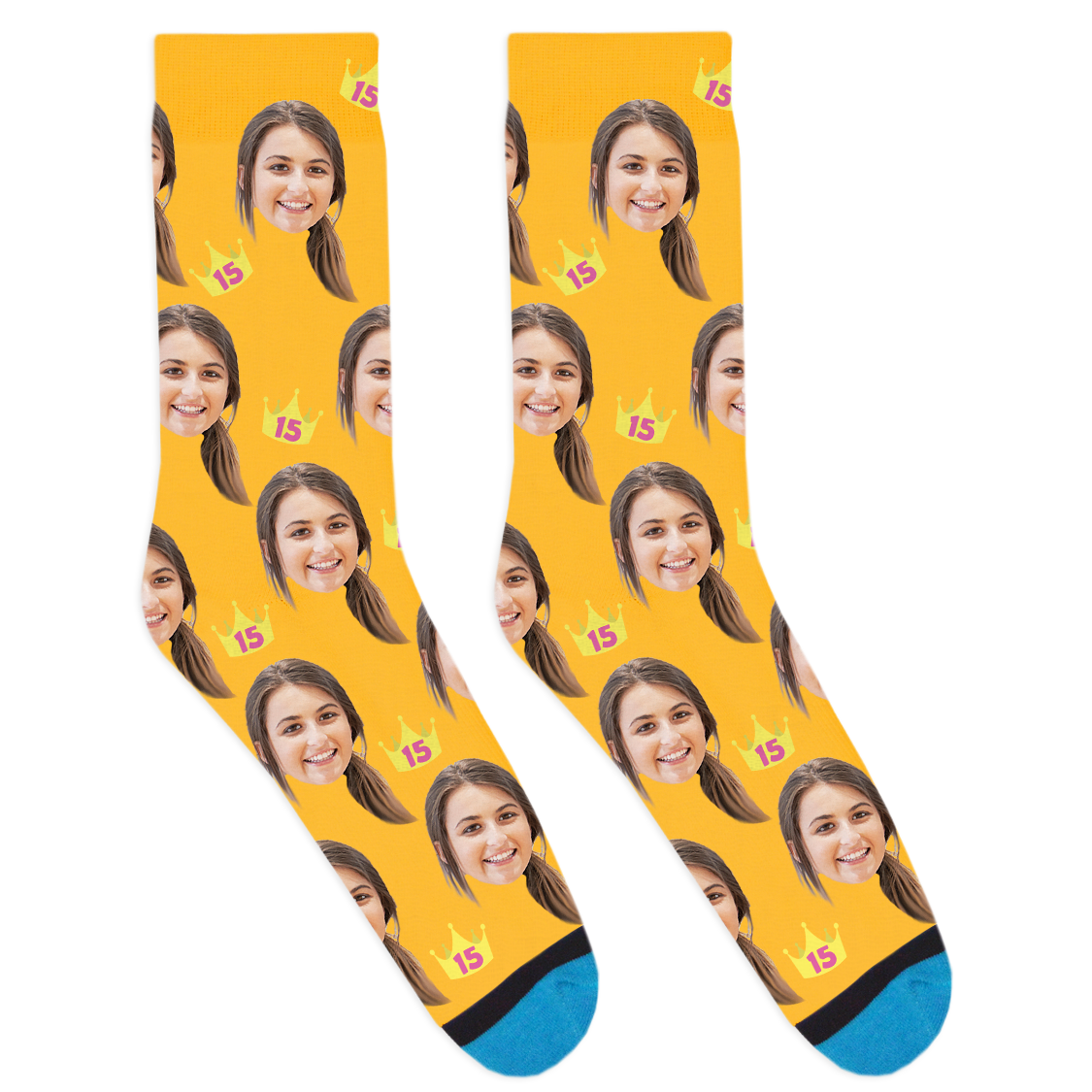 Custom Quinceañera Socks