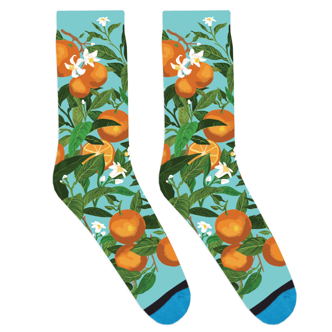 Orange Grove Socks