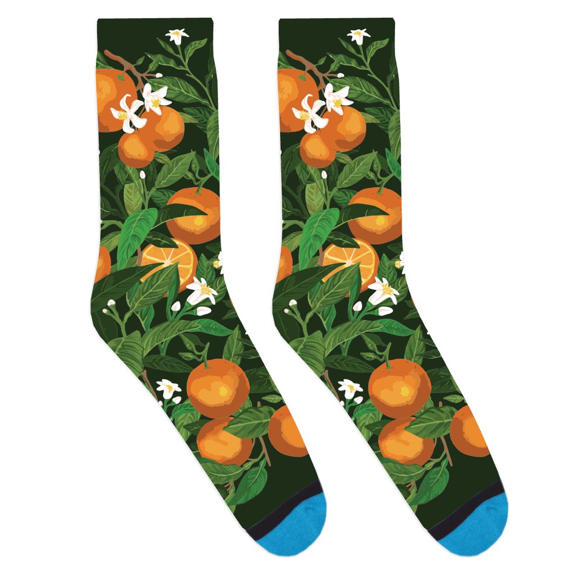 Orange Grove Socks